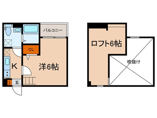 ロワジール東須磨の物件間取画像